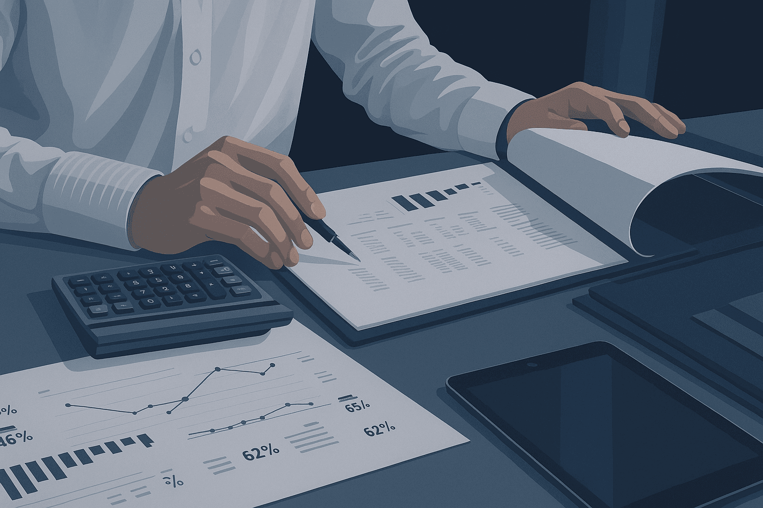 Business growth and strategy visualization